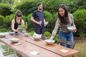 Planning an Outdoor Gathering Space Around Movement